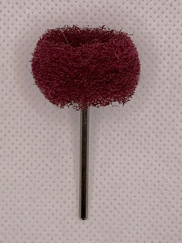 Plain cloth brush with mandrel Medium