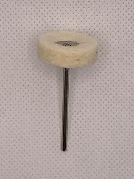 Plain wool flet brush with handle